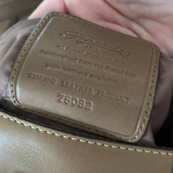 VINTAGE FOSSIL 25082 GENUINE LEATHER BROWN SHOULDER BAG PURSE - Picture 9 of 11